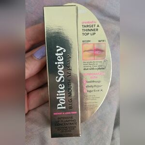 Polite Society B.L.G. Mouth XL Plump - Lip Plumping Concentrate (Pink)